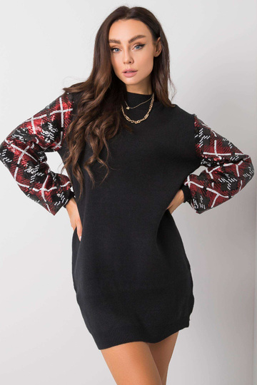 Suknelė-HM-SK-C9007.19-juoda 2