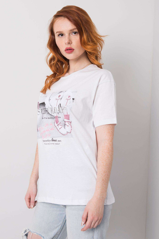 Balti marškinėliai su Sierra...