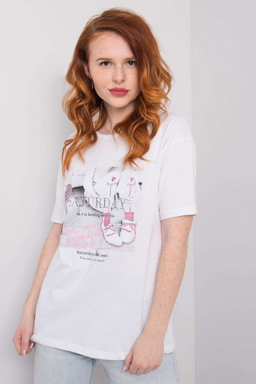 Balti marškinėliai su Sierra...