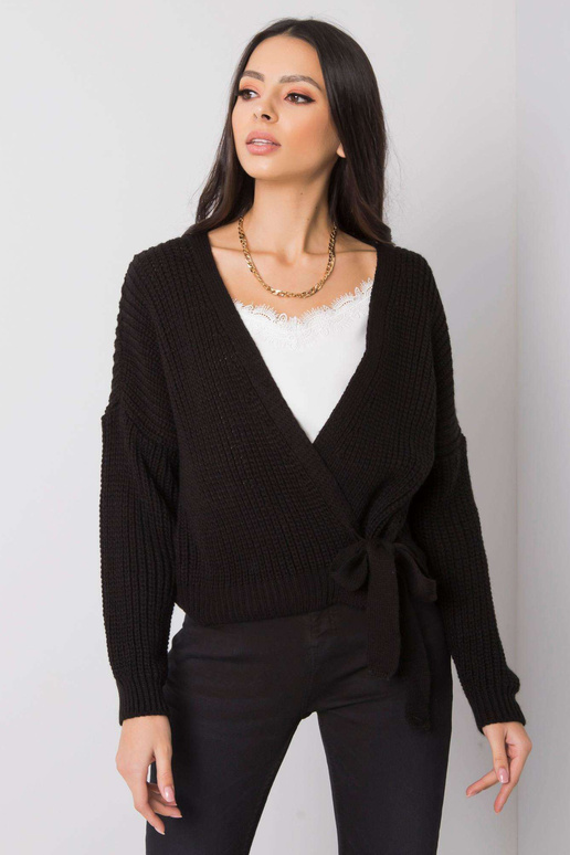 Juodas megztinis Alisa SUBLEVEL