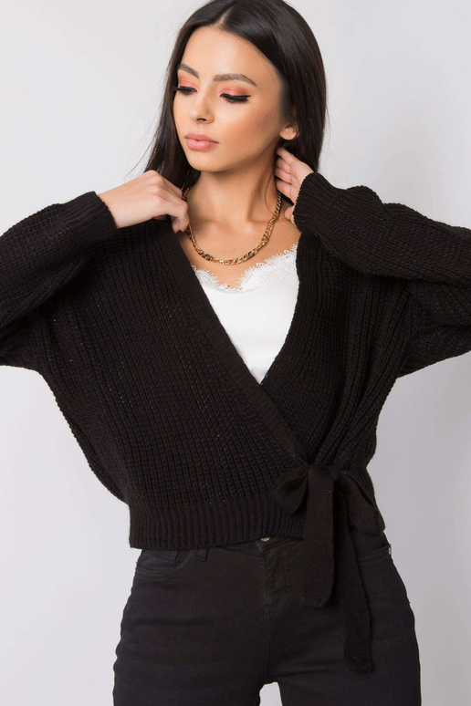 Juodas megztinis Alisa SUBLEVEL