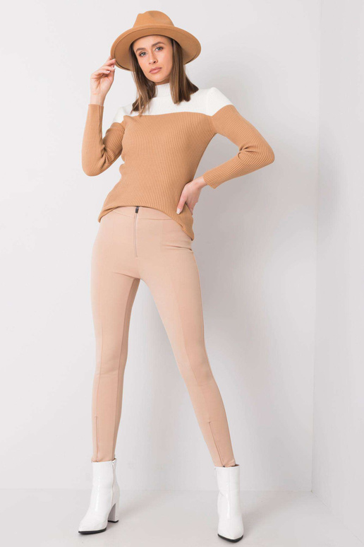 Smėlio spalvos kelnės Georgia RUE PARIS