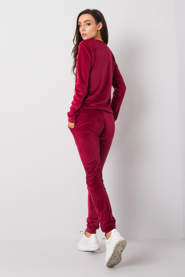 Bordo spalvos veliūrinis...