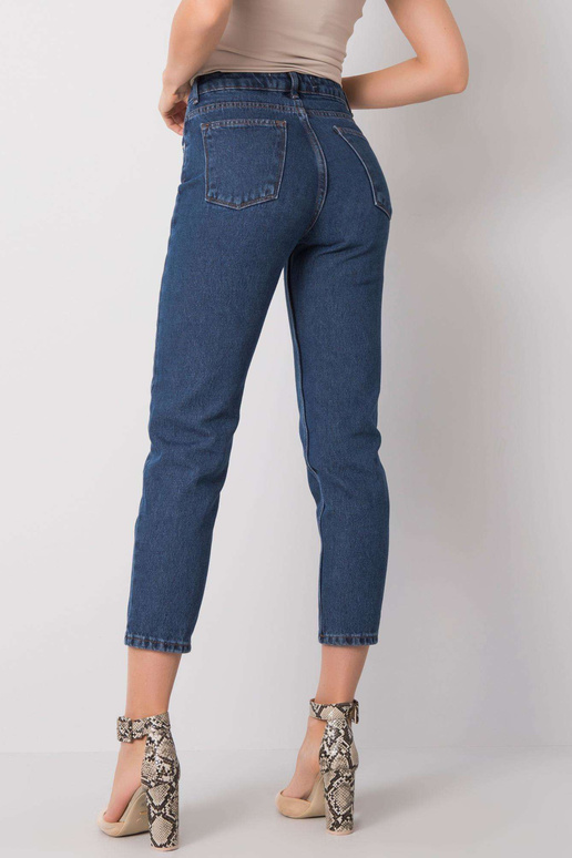 Tamsiai mėlyni džinsai moterims Sadie...