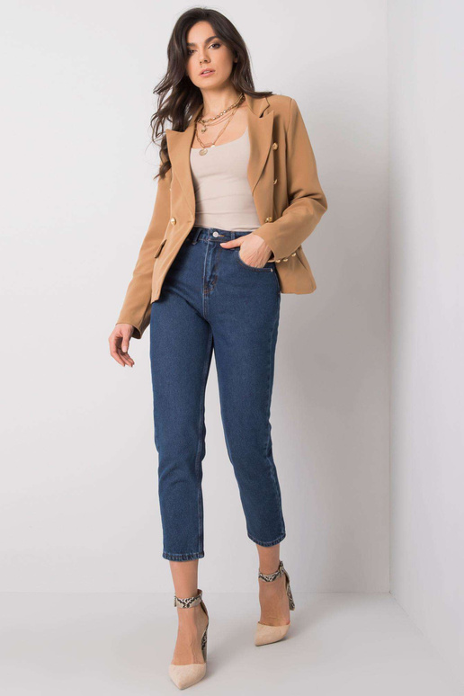 Tamsiai mėlyni džinsai moterims Sadie...