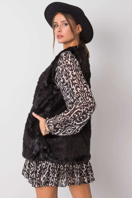 Cristine Black Vest