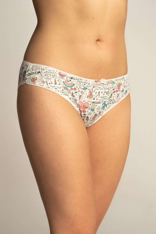 3 pakuočių medvilninės raštuotos...