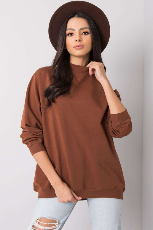 Megztinis-RV-BL-5185.81P-tamsiai rudas Megztinis-RV-BL-5185.81P-tamsiai rudas