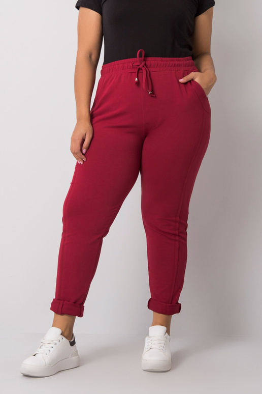 Bordo spalvos plius dydžio sportinės...