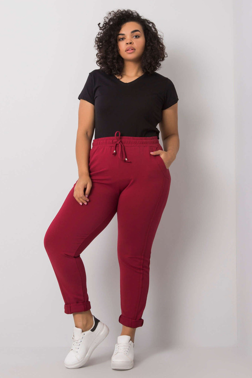 Bordo spalvos plius dydžio sportinės...