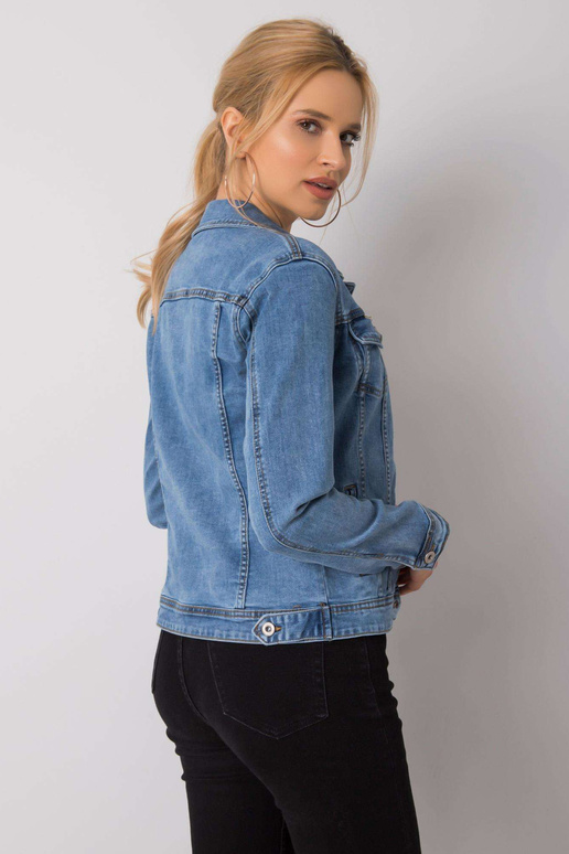 Mėlynas Gabrielio džinsinis švarkas