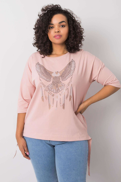 Purvina rožinė palaidinė su Cassia...