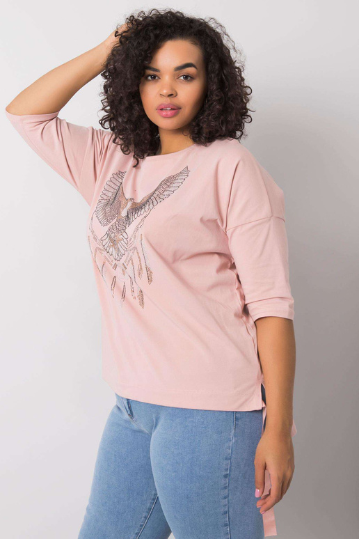 Purvina rožinė palaidinė su Cassia...