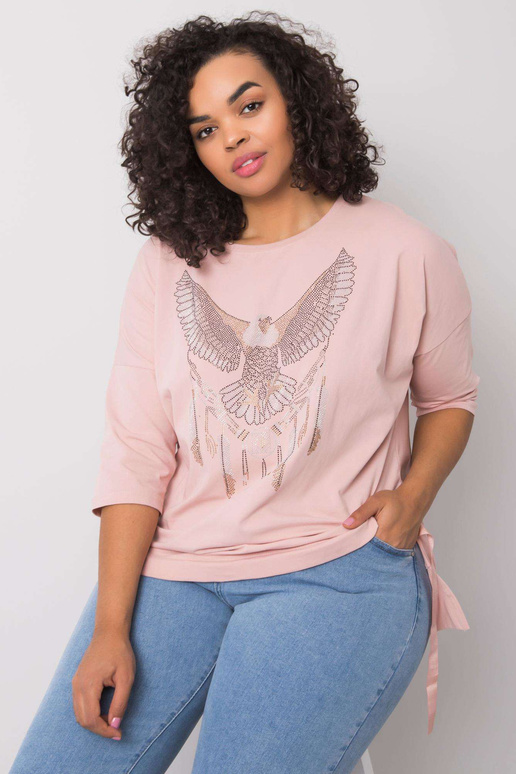 Purvina rožinė palaidinė su Cassia...