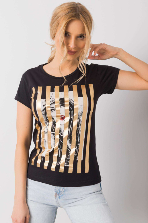 Juodi Valentinos marškinėliai Juodi Valentinos marškinėliai