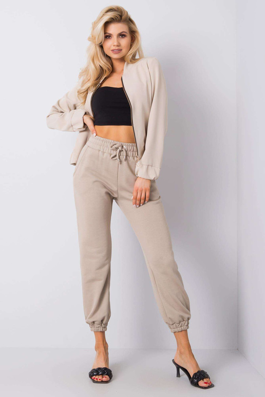 Smėlio spalvos kelnės Agueda RUE PARIS