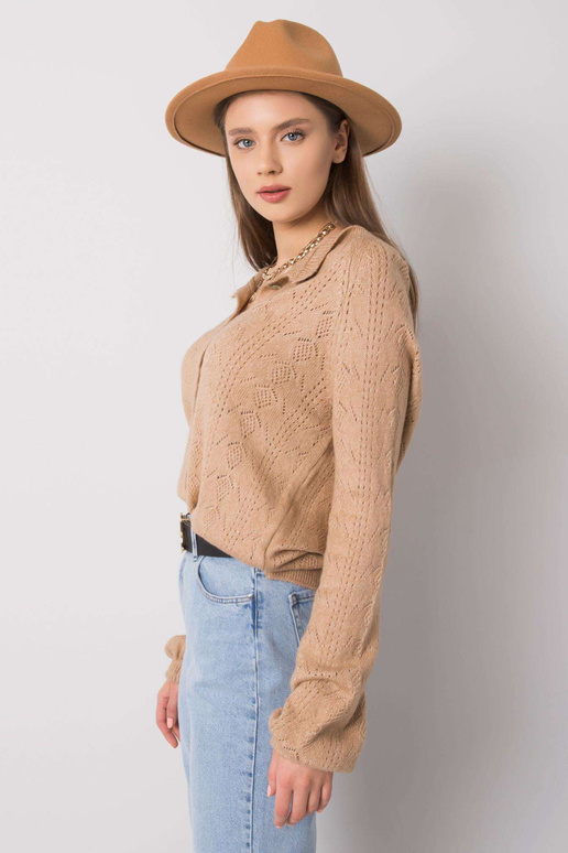 Rudas megztinis Serenity RUE PARIS Rudas megztinis Serenity RUE PARIS