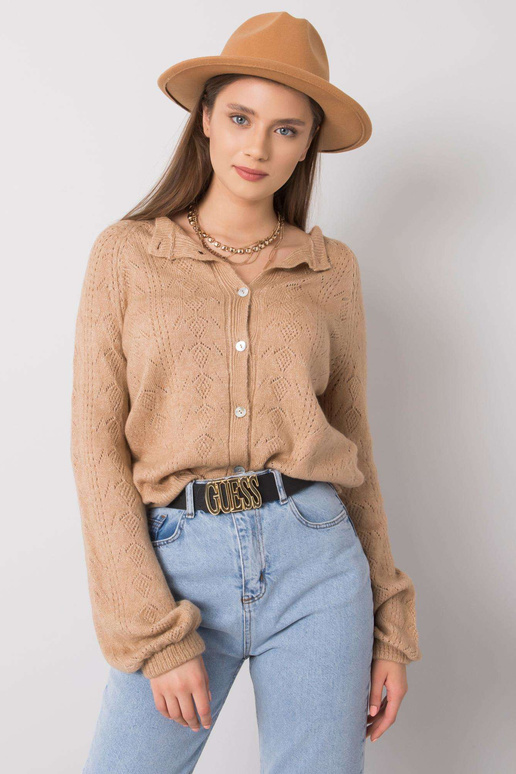 Rudas megztinis Serenity RUE PARIS Rudas megztinis Serenity RUE PARIS