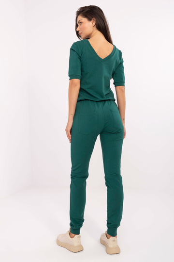 Tamsiai žalias kombinezonas... 2