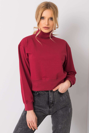Bordo spalvos megztinis Vivian