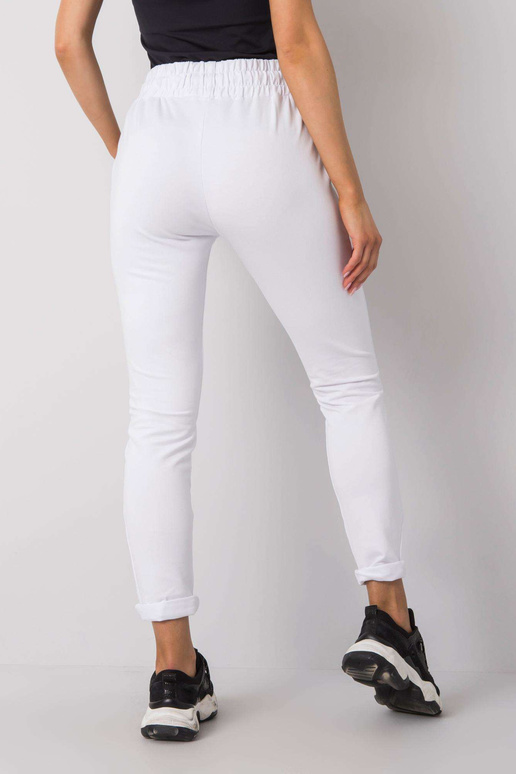 Baltos „Cadence“ kelnės