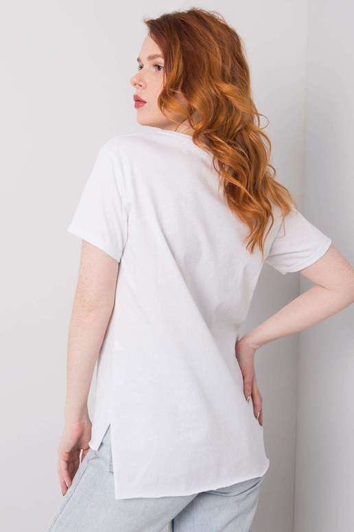 Balti marškinėliai moterims su Evelyn...