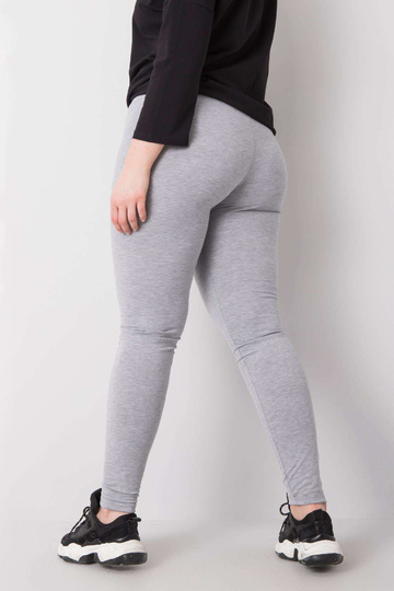 Gray Melange plius dydžio medvilninės antblauzdžiai Phoebe 2
