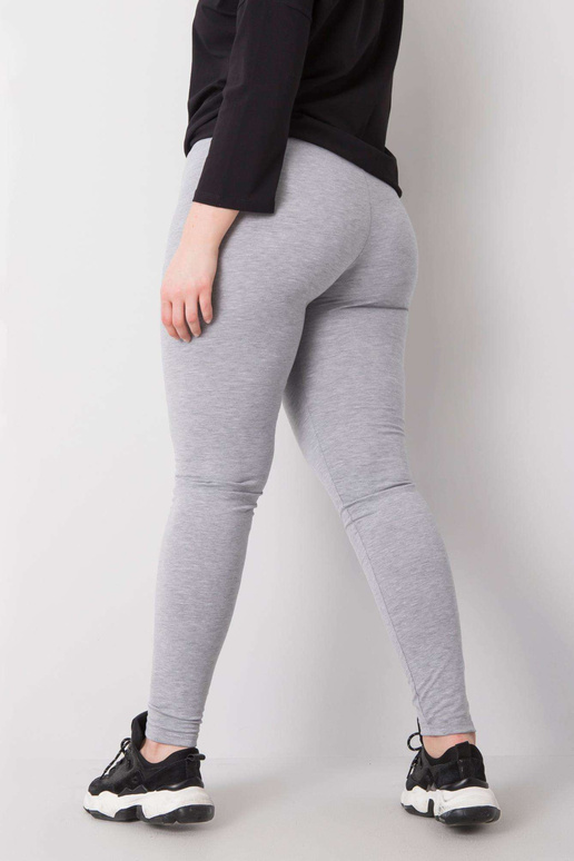 Gray Melange plius dydžio medvilninės antblauzdžiai Phoebe