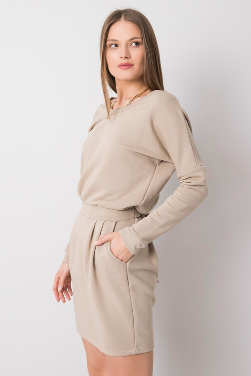 Smėlio spalvos suknelė Kloe RUE PARIS