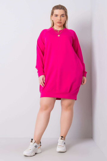 Ariadne Fuchsia didelio dydžio mini suknelė