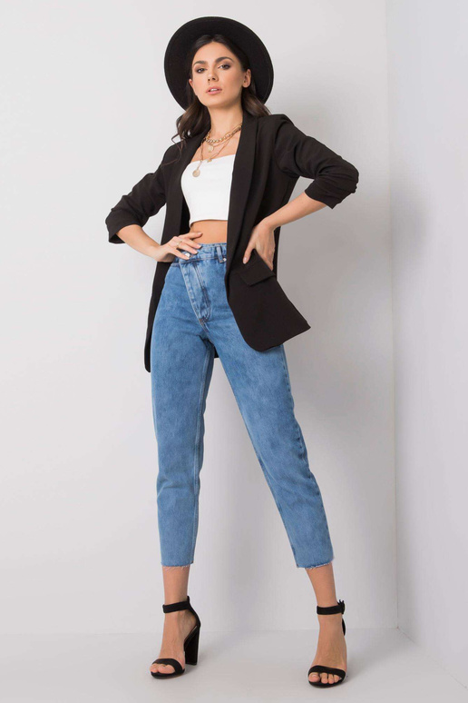 Juoda moteriška striukė Eva OCH BELLA Juoda moteriška striukė Eva OCH BELLA