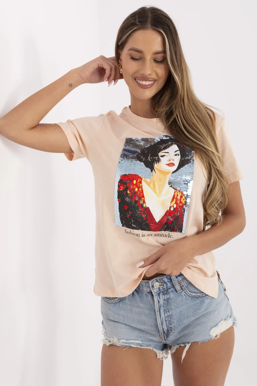 Lašišos marškinėliai su Alaine...