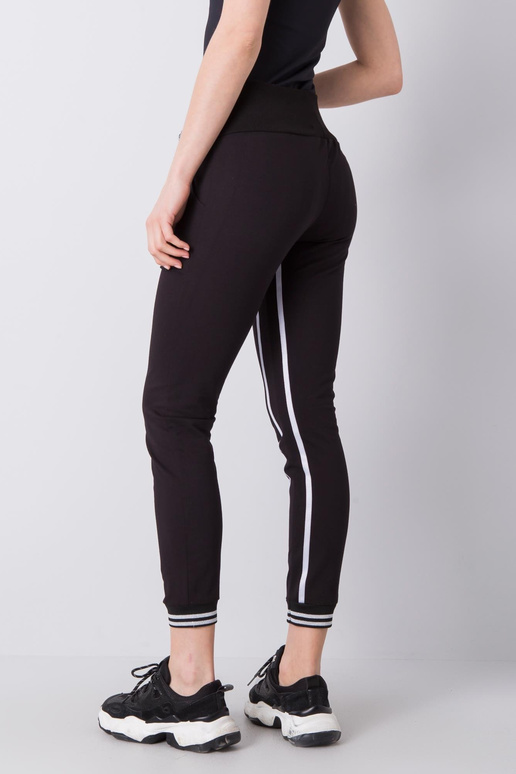 Allie RUE PARIS juodos sportinės kelnės