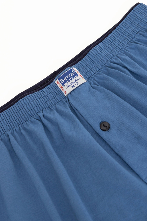 Mėlyni vyriški bokso šortai