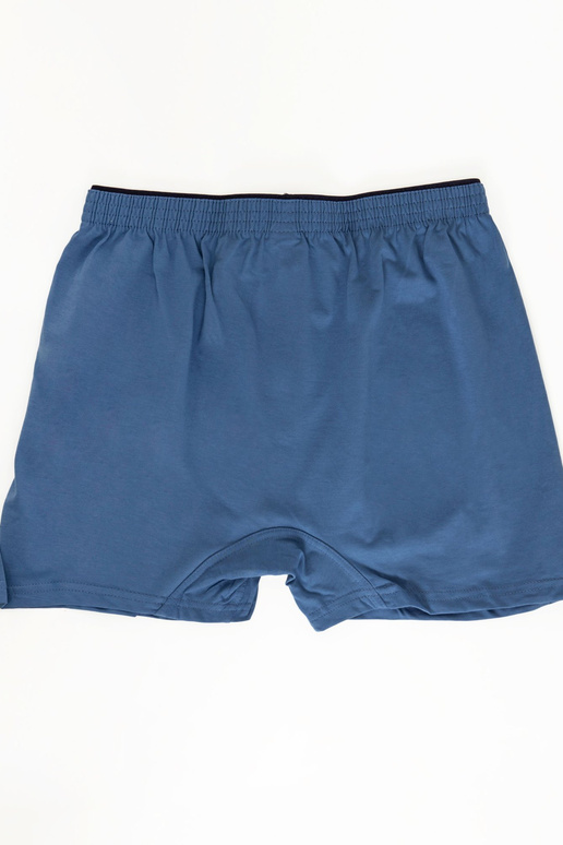 Mėlyni vyriški bokso šortai