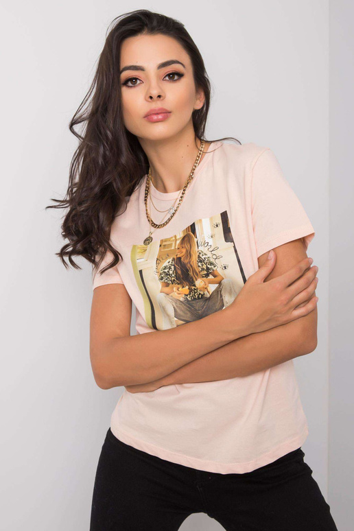 Lašišos moteriški marškinėliai Antonia Lašišos moteriški marškinėliai Antonia