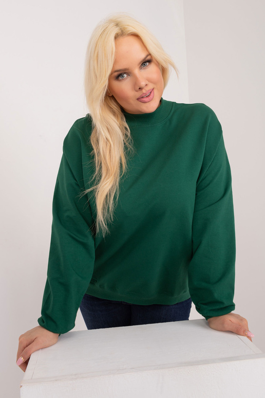Dark Green Plus Size Hoodie Harmony Dark Green Plus Size Hoodie Harmony