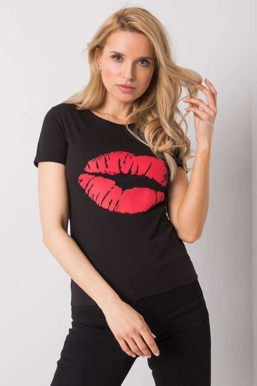 Juodi marškinėliai su raštu Tiziana... Juodi marškinėliai su raštu Tiziana...