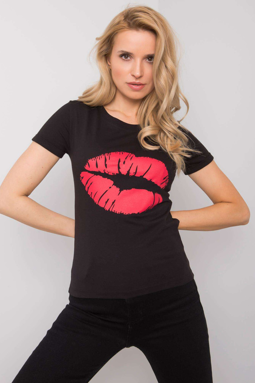 Juodi marškinėliai su raštu Tiziana... Juodi marškinėliai su raštu Tiziana...