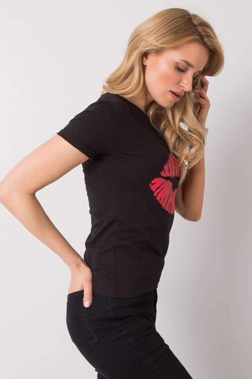 Juodi marškinėliai su raštu Tiziana... Juodi marškinėliai su raštu Tiziana...