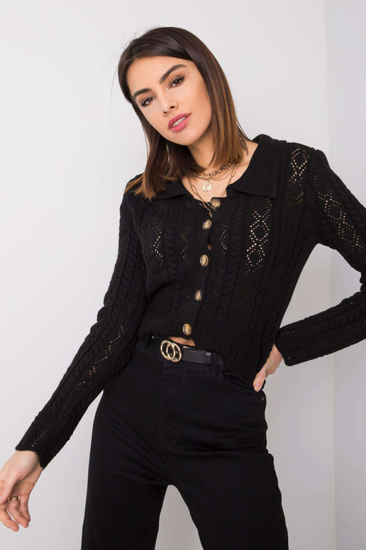 Juodas megztinis Sydney RUE PARIS