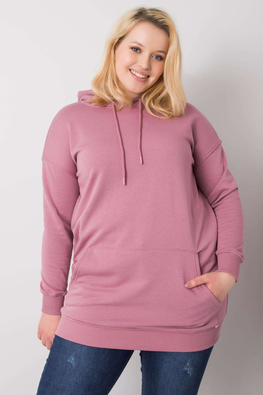 Dirty Pink Plus Size megztinis su... Dirty Pink Plus Size megztinis su...