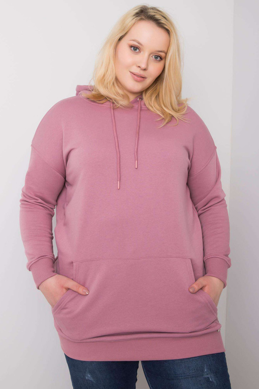 Dirty Pink Plus Size megztinis su... Dirty Pink Plus Size megztinis su...