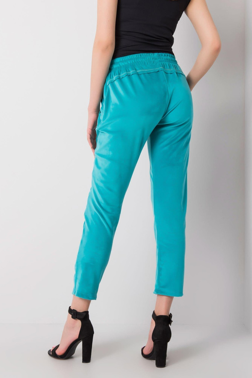 Turkio spalvos veliūrinės kelnės...