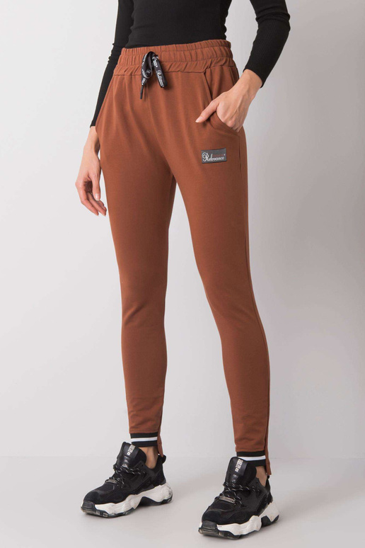 Šviesiai rudos kelnės Luciana