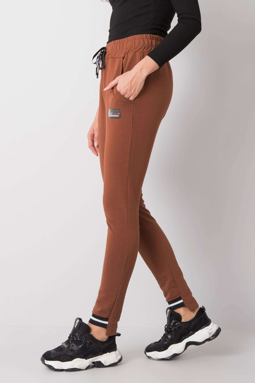 Šviesiai rudos kelnės Luciana