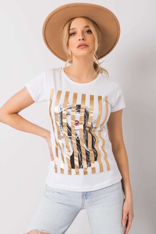 Valentinos balti marškinėliai