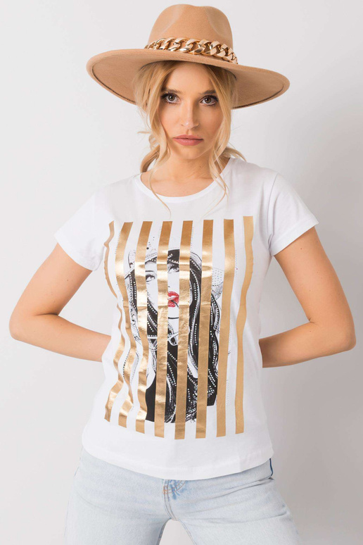 Valentinos balti marškinėliai