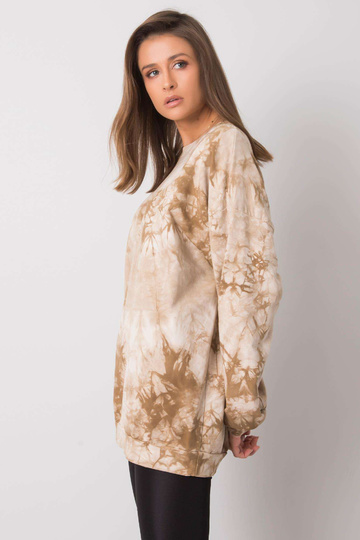 Smėlio spalvos megztinis be... 2