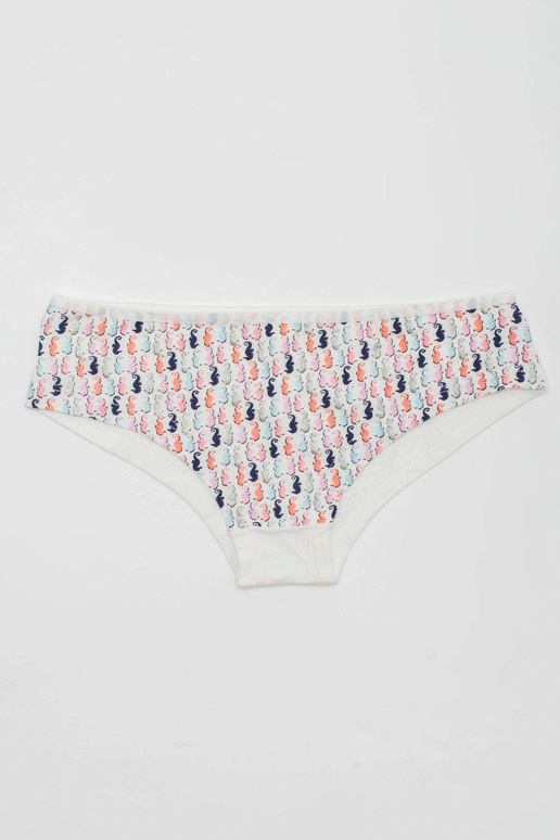 Baltos medvilninės kelnaitės